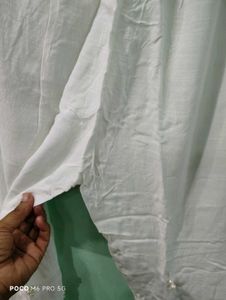 White Embellished Tauzar