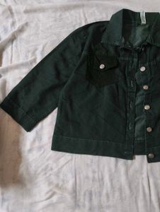 Green Denim Jacket