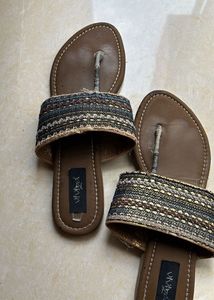 Party Wear Flat Sandel