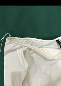 Chic White Off-Shoulder Top