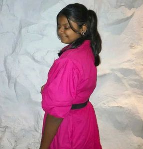 Pink Button-Down Shirt Dress