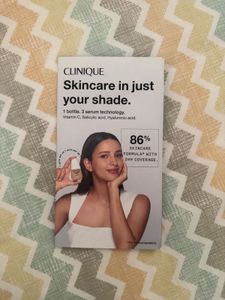 Clinique Skincare Sample