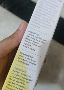 Plum Niacinamide Sunscreen (Sealed Pack)