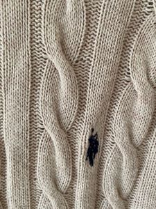 US Polo Cable Knit Sweater