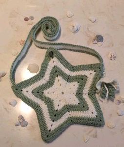 Crochet Star Bag - Unique Handmade Design