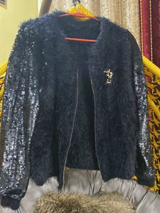 Fur Jacket Sweater