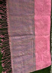 Pink Paisley Scarf