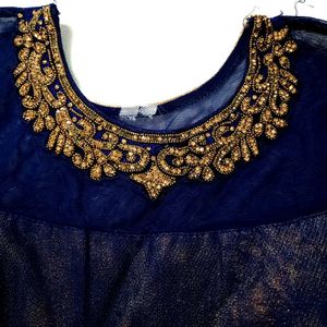 Beautiful Nevy Blue Gown
