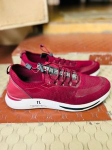 Red Casual Shoes For Men Size:9