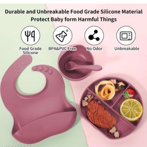 Silicone Baby Feeding Set