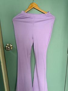 Boot Cut Lavender Pant For Women