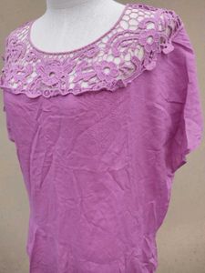 Lavender Colour Top Size xl -xxl