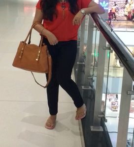 Beautiful Orange Colour Top For Sale