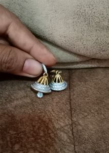 AD Diamond New Earrings...its Hardly Two Time Used....