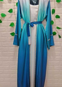NEW DUBAI SATIN ABAYA BURKHA