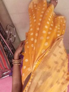 Yellow Saree