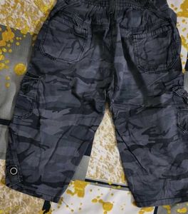 Printed Cargo Shorts