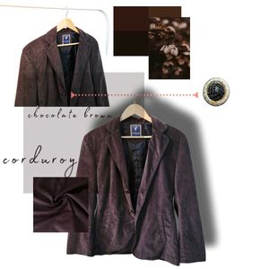 Vintage Corduroy Blazer