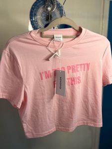 Cute Pink Graphic Tee