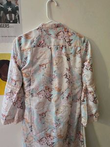 Floral Print Kurta