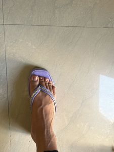Flip flops Lavender
