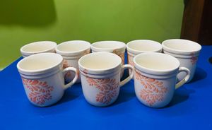Combo Of Coffee Cups And Bowls (8+8)