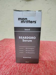 BeardGro Oil-In-Serum | Rosemary, Anagain & Aminex