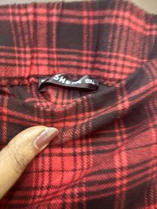 Checked skirt (with Free Top Included)