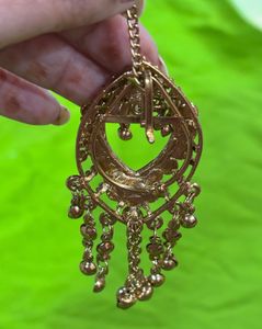 Fancy Hair Bun Pin Golden