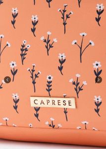 Caprese Coral Floral Medium Sling Bag
