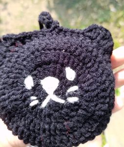 Cat Face Pouch