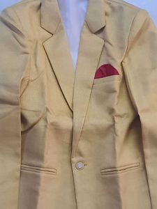 Yellow Formal Blazer