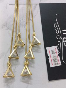 Triangle Dangle Earrings