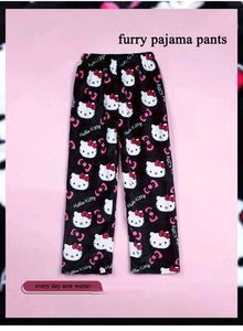 Hello Kitty Fuzzy Pajama Pants