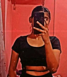 Stylish Black Crop Top