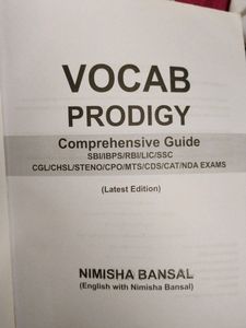 VOCAB PRODIGY NIMISHA BANSAL