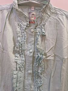 Charming Sleeveless Long Shirt Dress