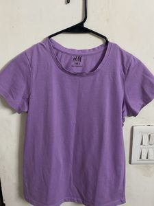 H&M Purple T-Shirt