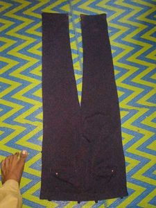 Navy Blue Straight Pants