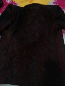 Boys Coat Pant With Jacket And Bow
