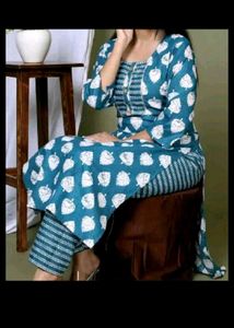 Xl Kurti Plazo Set