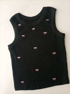K-pop Style Y2K Bow Crop Top🌷💗✨