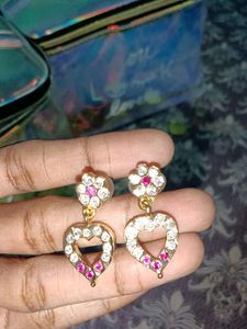Heart Dangle Earrings