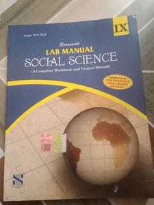 Saraswati Lab Manual Social Science IX