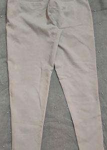 Cream Cotton Pant