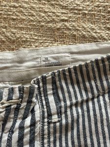 Striped Denim Shorts (GAP)