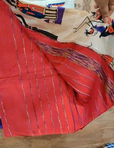 Premium NEW Kantha Saree with Uncut Blouse