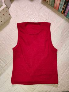Pink &amp; Olive Cropped Tank Top Set