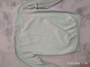 Sweatshirts Green Casual Wear