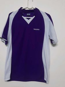 Volvo Purple &amp; White T-Shirt